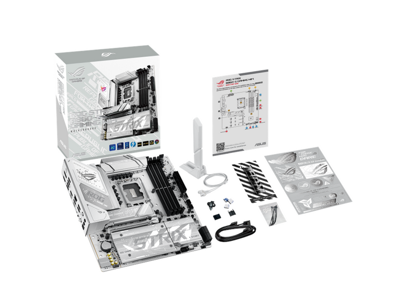 ASUS ROG STRIX B860-G GAMING WIFI Mainboard - Intel B860 - Intel LGA1851 - DDR5 RAM - Micro-ATX
