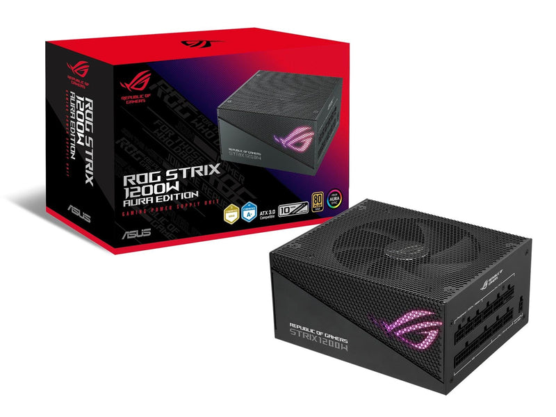 ASUS ROG STRIX Gold Aura Edition - 1200W Netzteile - 1200 Watt - 135 mm - ATX 3.0 - 80 Plus Gold zertifiziert