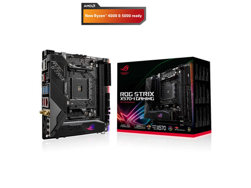 ASUS ROG STRIX X570-I GAMING Mainboard - AMD X570 - AMD AM4 - DDR4 RAM - Mini-ITX