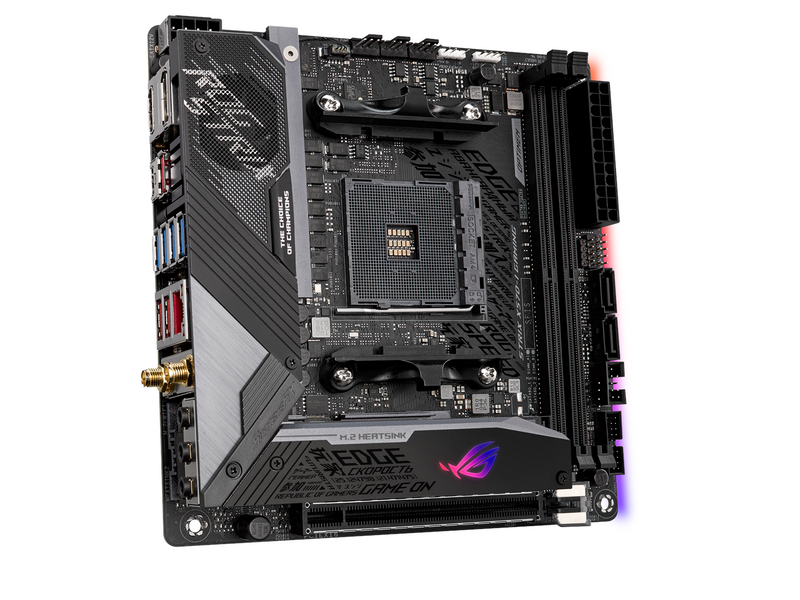 ASUS ROG STRIX X570-I GAMING Mainboard - AMD X570 - AMD AM4 - DDR4 RAM - Mini-ITX