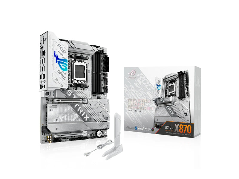 ASUS ROG STRIX X870-A GAMING WIFI Mainboard - AMD X870 - AMD AM5 - DDR5 RAM - ATX