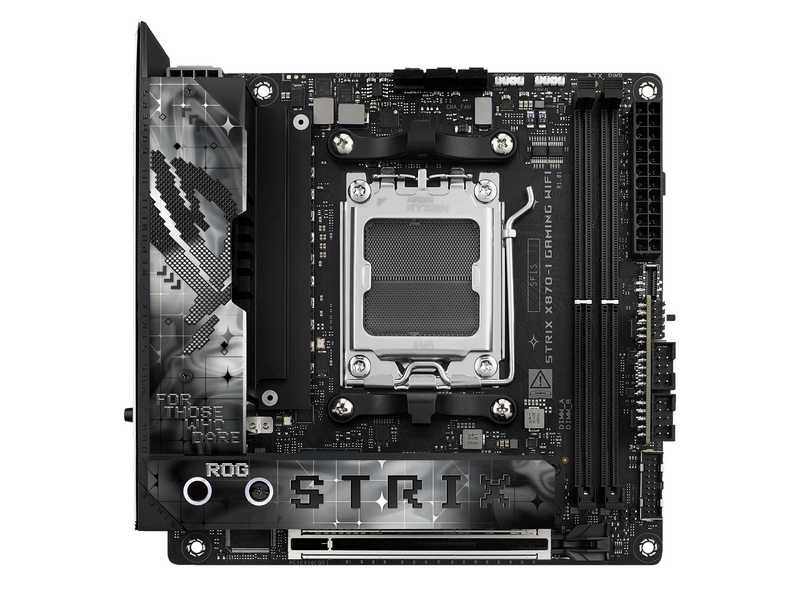 ASUS ROG STRIX X870-I GAMING WIFI Mainboard - AMD X870 - AMD AM5 - DDR5 RAM - Mini-ITX