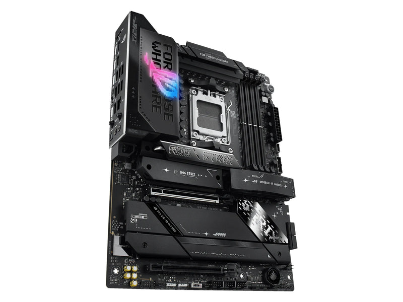 ASUS ROG STRIX X870E-E GAMING WIFI Mainboard - AMD X870E - AMD AM5 - DDR5 RAM - ATX