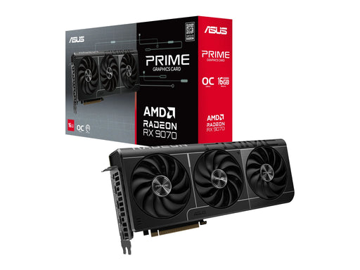 ASUS Radeon RX 9070 Prime OC - 16GB GDDR6 RAM - Grafikkarte