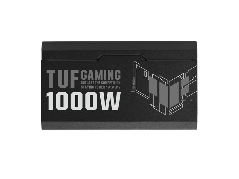 ASUS TUF GAMING 1000G Netzteile - 1000 Watt - 135 mm - ATX 3.1 - 80 Plus Gold zertifiziert