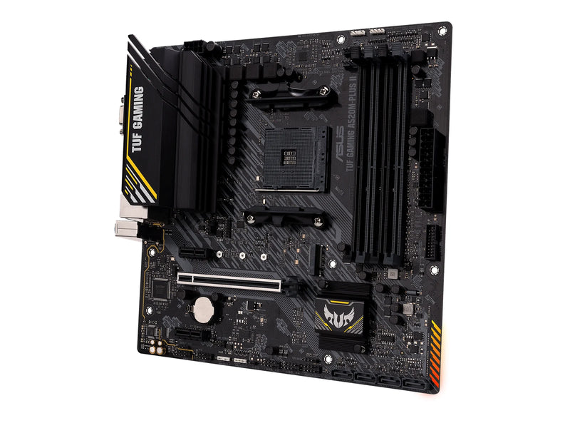 ASUS TUF GAMING A520M-PLUS II Mainboard - AMD A520 - AMD AM4 - DDR4 RAM - Micro-ATX