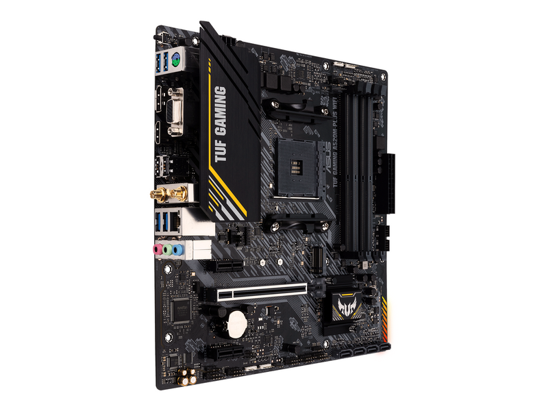 ASUS TUF GAMING A520M-PLUS WIFI Mainboard - AMD A520 - AMD AM4 - DDR4 RAM - Micro-ATX