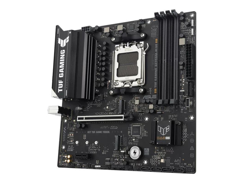 ASUS TUF GAMING A620AM-PLUS Mainboard - AMD A620A - AMD AM5 - DDR5 RAM - Micro-ATX