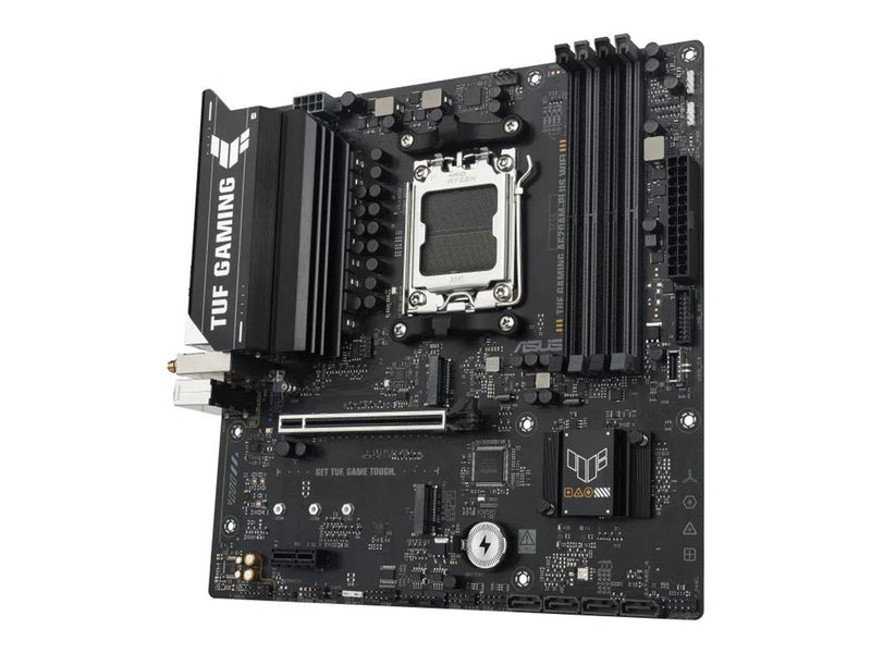 ASUS TUF GAMING A620AM-PLUS WIFI Mainboard - AMD A620A - AMD AM5 - DDR5 RAM - Micro-ATX