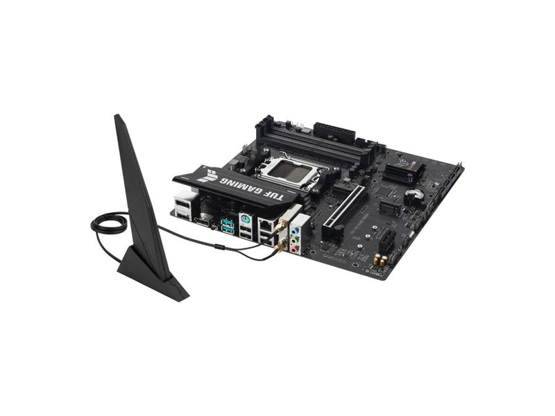 ASUS TUF GAMING A620AM-PLUS WIFI Mainboard - AMD A620A - AMD AM5 - DDR5 RAM - Micro-ATX