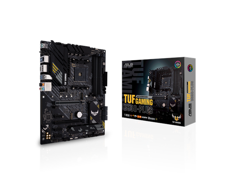 ASUS TUF GAMING B550-PLUS Mainboard - AMD B550 - AMD AM4 - DDR4 RAM - ATX