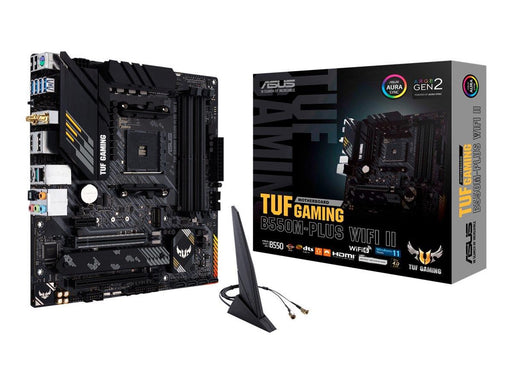 ASUS TUF GAMING B550M-PLUS WIFI II Mainboard - AMD B550 - AMD AM4 - DDR4 RAM - Micro-ATX