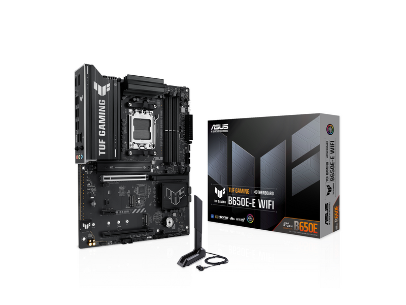 ASUS TUF GAMING B650E-E WIFI Mainboard - AMD B650 - AMD AM5 - DDR5 RAM - ATX