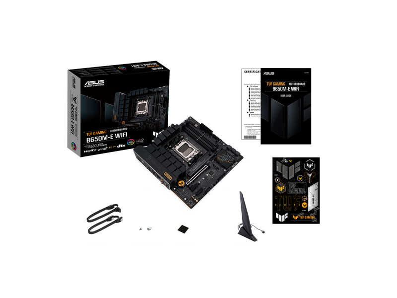 ASUS TUF GAMING B650M-E WIFI Mainboard - AMD B650 - AMD AM5 - DDR5 RAM - Micro-ATX