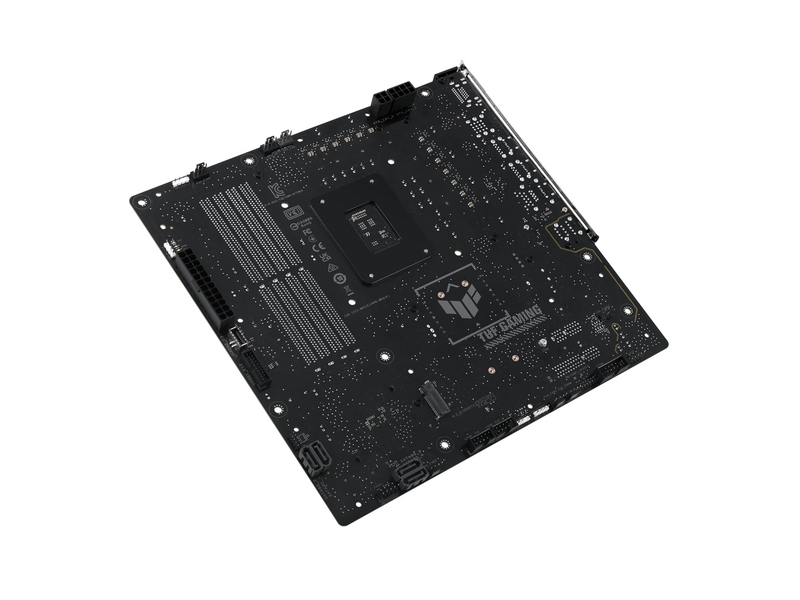 ASUS TUF GAMING B760M-BTF WIFI Mainboard - Intel B760 - Intel LGA1700 - DDR4 RAM - Micro-ATX (BTF Standard)