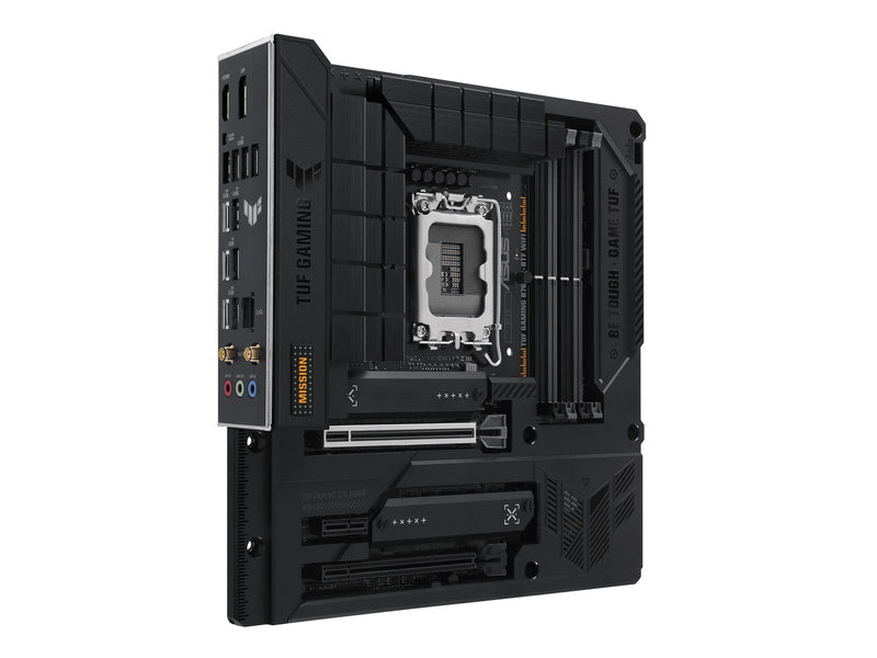 ASUS TUF GAMING B760M-BTF WIFI Mainboard - Intel B760 - Intel LGA1700 - DDR5 RAM - Micro-ATX (BTF Standard)