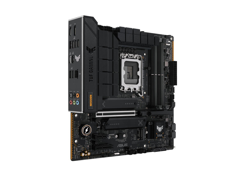 ASUS TUF GAMING B760M-PLUS II Mainboard - Intel B760 - Intel LGA1700 - DDR5 RAM - Micro-ATX