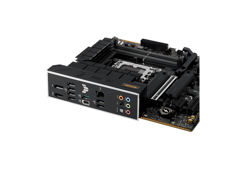 ASUS TUF GAMING B760M-PLUS II Mainboard - Intel B760 - Intel LGA1700 - DDR5 RAM - Micro-ATX