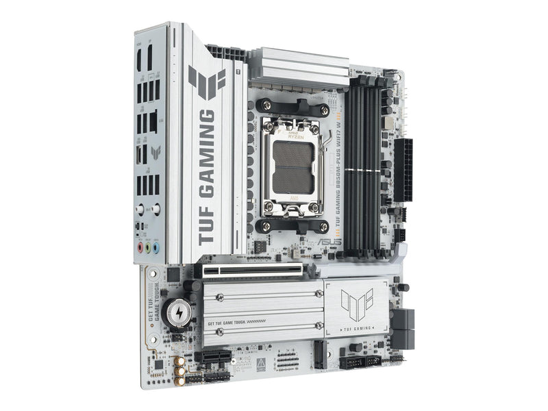 ASUS TUF GAMING B850M-PLUS WIFI7 W Mainboard - AMD B850 - AMD AM5 - DDR5 RAM - Micro-ATX