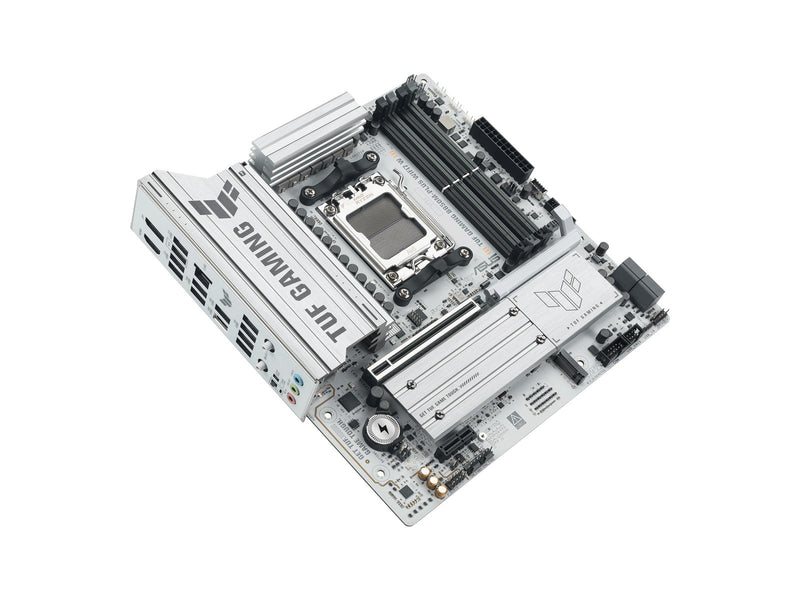 ASUS TUF GAMING B850M-PLUS WIFI7 W Mainboard - AMD B850 - AMD AM5 - DDR5 RAM - Micro-ATX