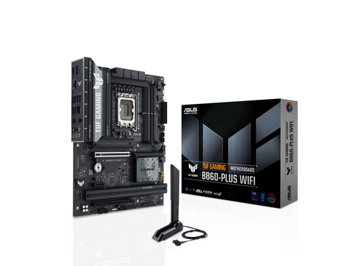 ASUS TUF GAMING B860-PLUS WIFI Mainboard - Intel B860 - Intel LGA1851 - DDR5 RAM - ATX
