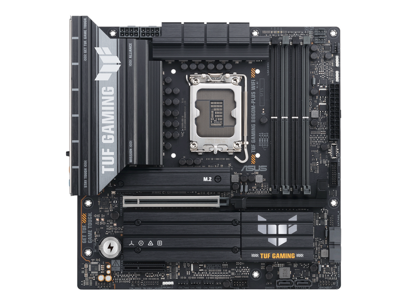 ASUS TUF GAMING B860M-PLUS WIFI Mainboard - Intel B860 - Intel LGA1851 - DDR5 RAM - Micro-ATX