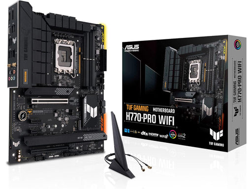 ASUS TUF GAMING H770-PRO WIFI Mainboard - Intel H770 - Intel LGA1700 - DDR5 RAM - ATX
