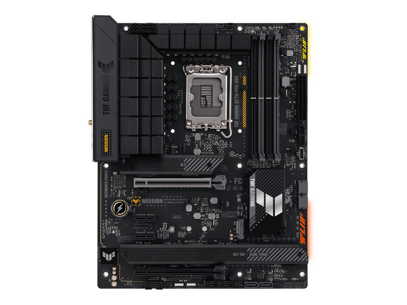 ASUS TUF GAMING H770-PRO WIFI Mainboard - Intel H770 - Intel LGA1700 - DDR5 RAM - ATX