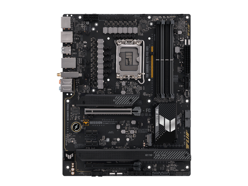 ASUS TUF GAMING H770-PRO WIFI Mainboard - Intel H770 - Intel LGA1700 - DDR5 RAM - ATX
