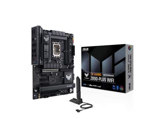 ASUS TUF GAMING Z890-PLUS WIFI Mainboard - Intel Z890 - Intel LGA1851 - DDR5 RAM - ATX