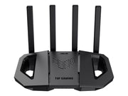 ASUS TUF Gaming BE3600 -Wi-Fi 7 - 4-Antenna - 4-Port switch - Wireless router 802.11a/b/g/n/ac/ax/be (Wi-Fi 7) - Wireless router 802.11a/b/g/n/ac/ax/be (Wi-Fi 7)