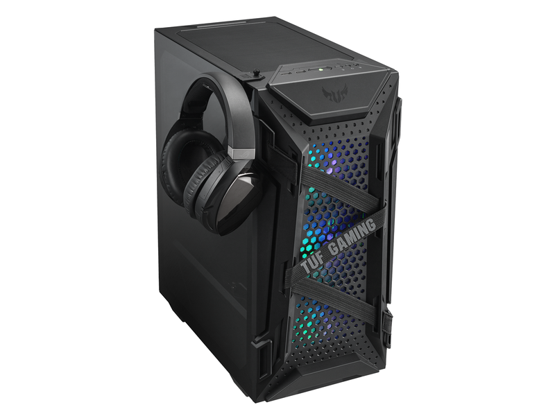 ASUS TUF Gaming GT301 - Gehäuse - Miditower - Schwarz