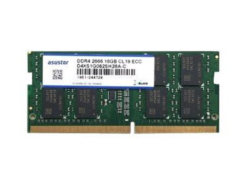 ASUSTOR AS-16GD4 - DDR4 - module - 16 GB - SO-DIMM 260-pin