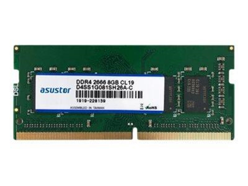 ASUSTOR AS-8GECD4 - DDR4 - module - 8 GB - SO-DIMM 260-pin