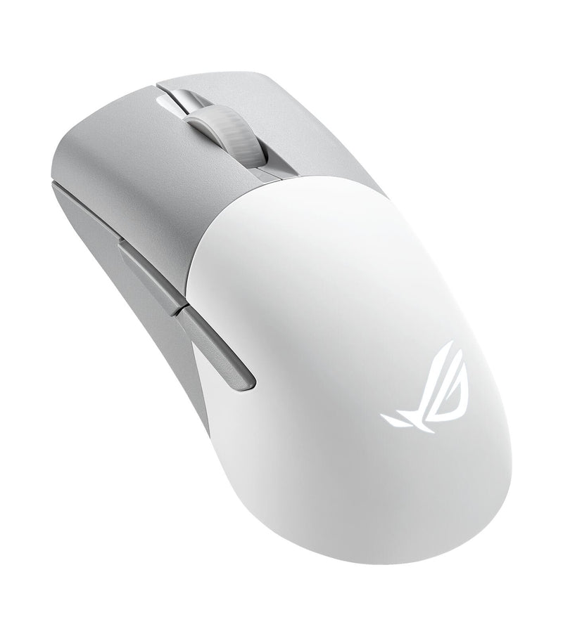 ASUS ROG Keris Wireless AimPoint RGB Gaming Maus, weiß