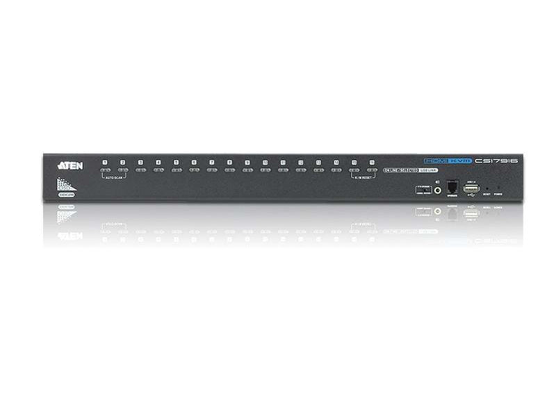 ATEN 16-Port USB - HDMI KVM Switch mit USB Perip