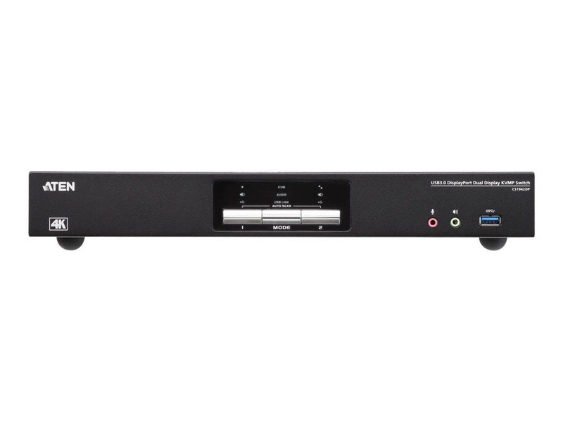 ATEN 2P USB3.0 DisplayPORT Dual View KVMP SW