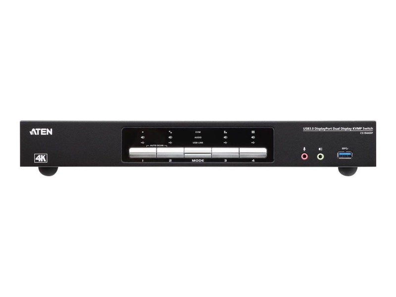 ATEN CS1944DP 4-Port USB 3.0 4K DisplayPort Dual D