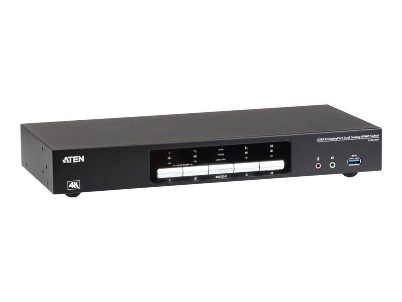 ATEN CS1944DP 4-Port USB 3.0 4K DisplayPort Dual D