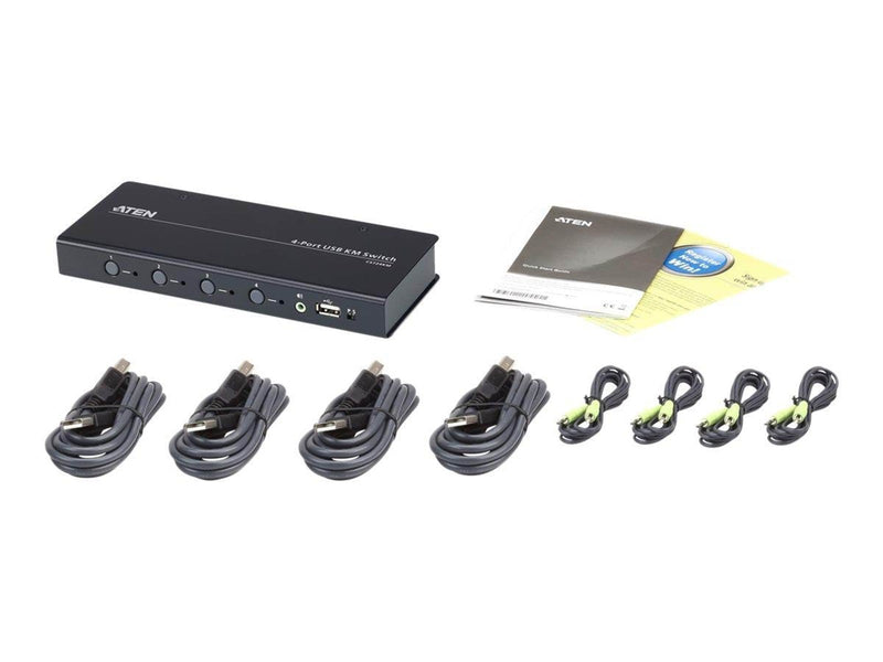 ATEN CS724KM - 4-port USB Boundless KM Switch (Cables included)