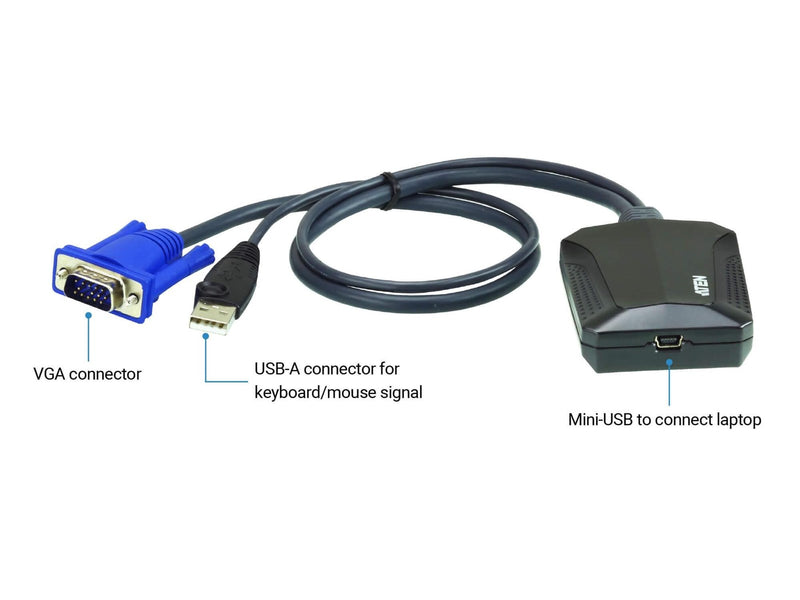 ATEN CV211 Laptop USB Console Adapter