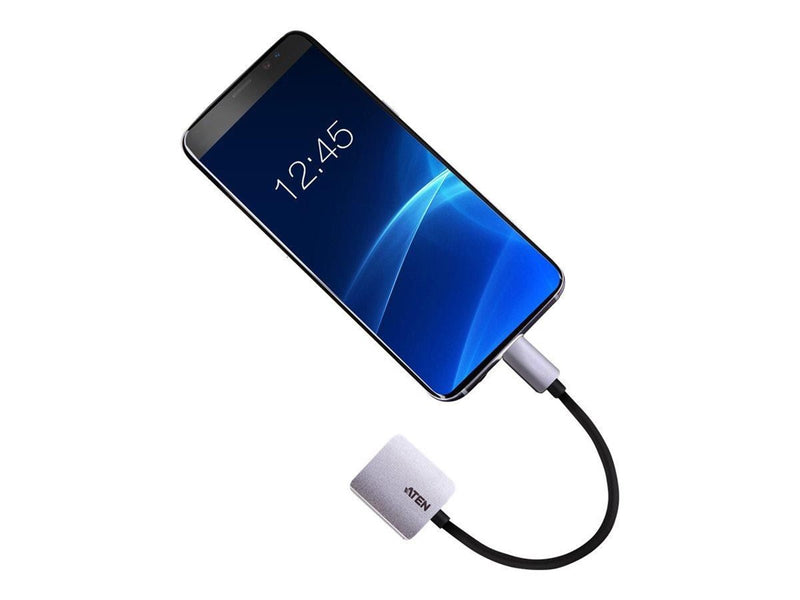 ATEN UC3002A - video adapter - USB-C to HD-15 (VGA) - 9.6 cm