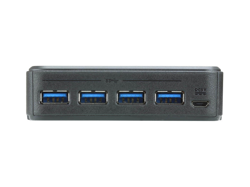ATEN US234 - 2 x 4 USB 3.2 Gen1 Peripheral Sharing Switch USB-Hubs - 4 - Grau