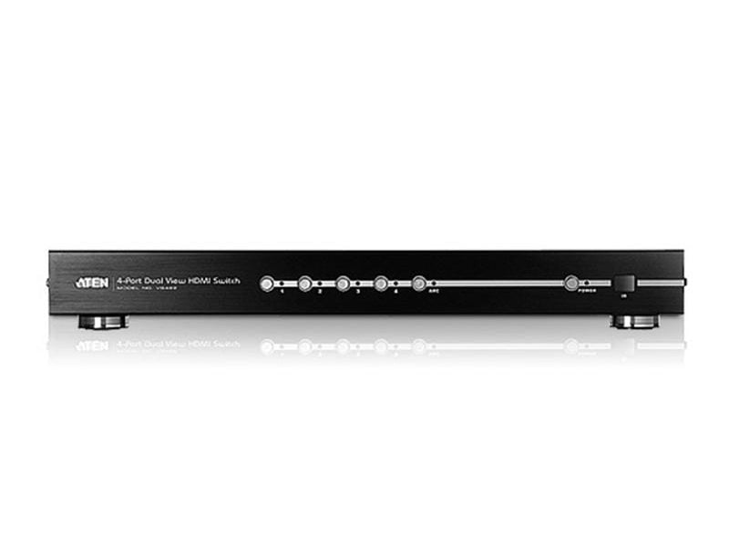ATEN VanCryst VS482 4-Ports Dual View HDMI Switch