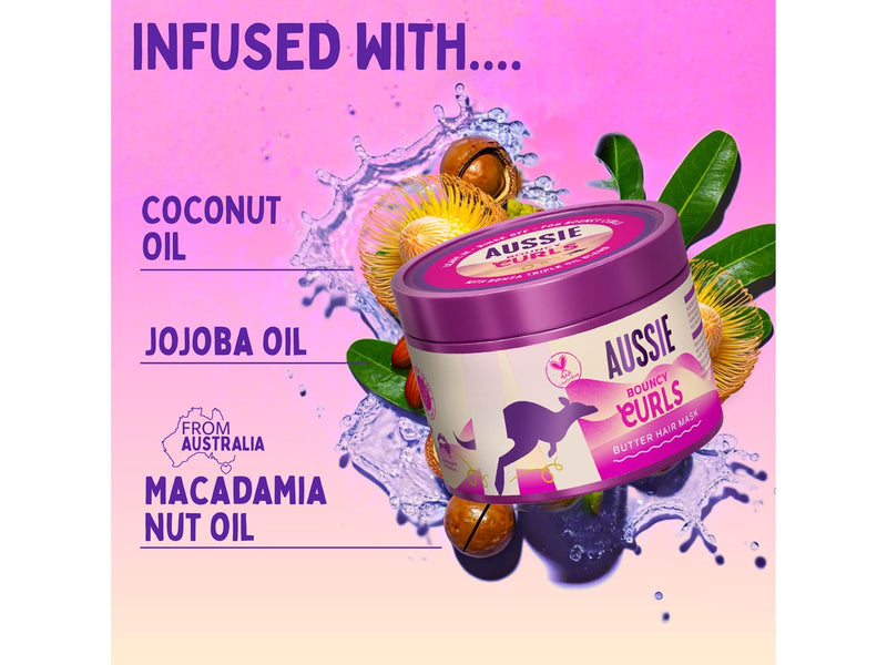 AUSSIE Bouncy Curls Butter Hair Mask - 500ml