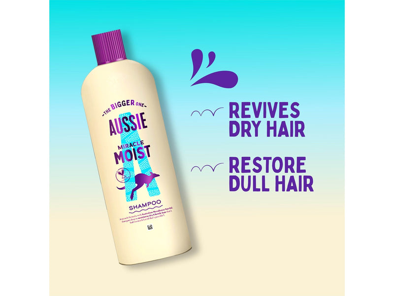 AUSSIE Miracle Moist Shampoo - 600ml