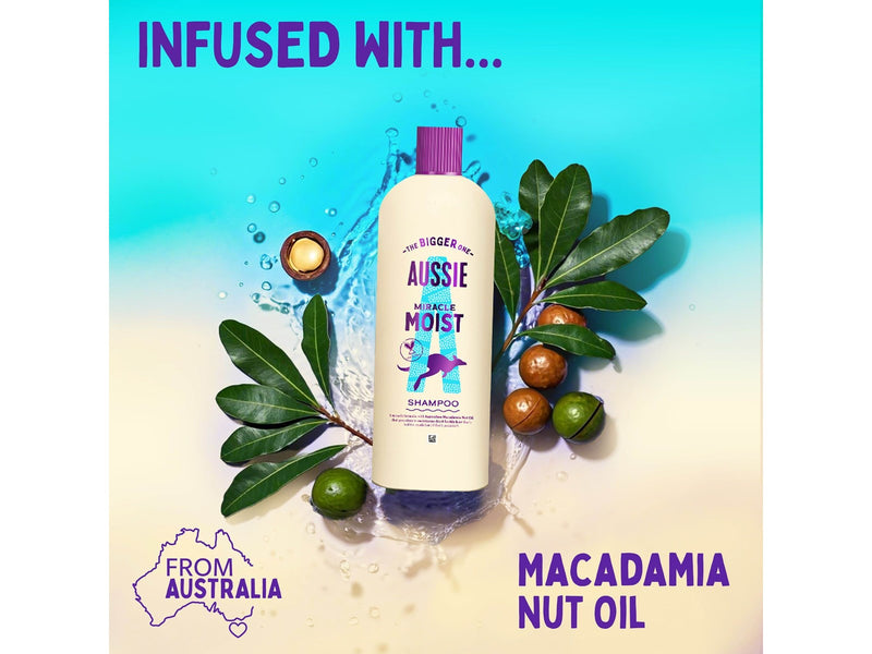 AUSSIE Miracle Moist Shampoo - 600ml