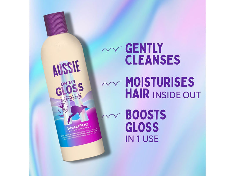 AUSSIE Oh My Gloss Shampoo - 300ml