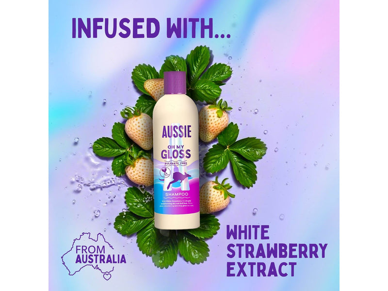 AUSSIE Oh My Gloss Shampoo - 300ml