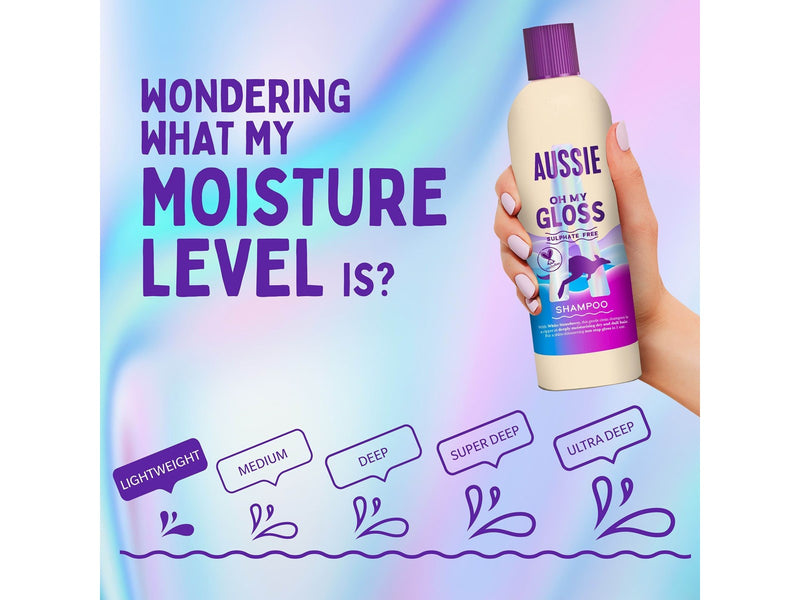 AUSSIE Oh My Gloss Shampoo - 300ml